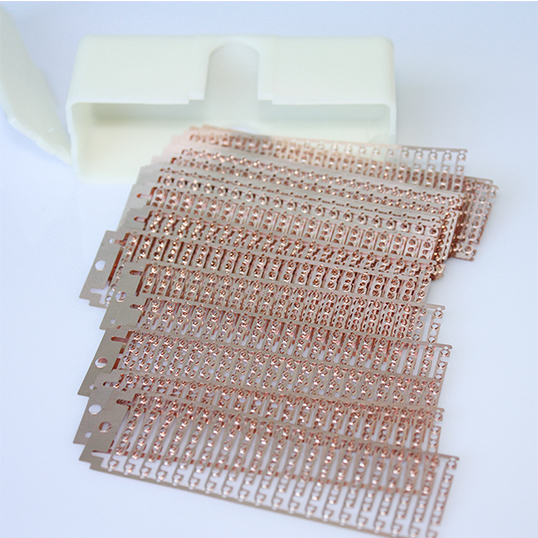 S606 Frame Style SMT Splice Clip Copper Buckle