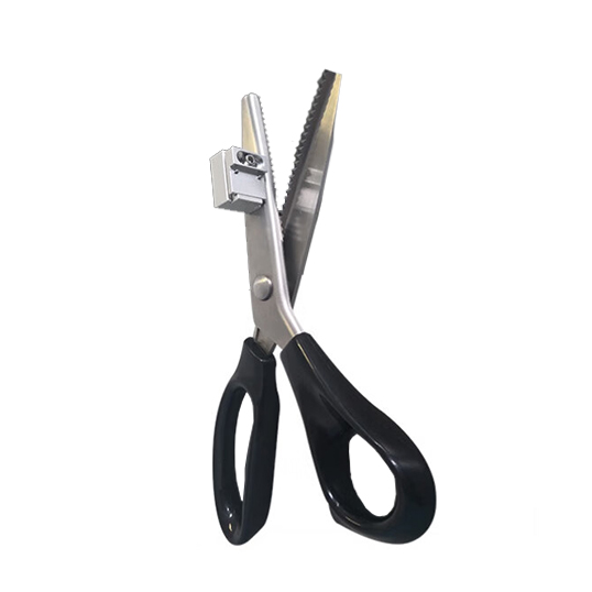 Black Sawtooth Designed Positioning Function Metal SMT Splice Tool Scissor