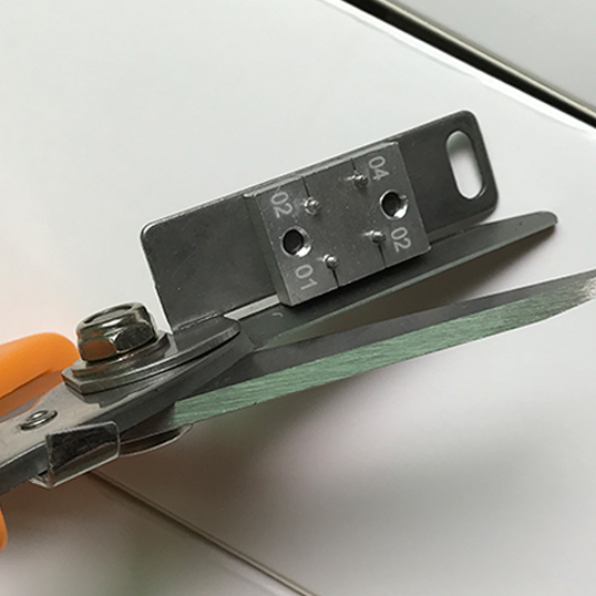 Yellow Handle SMT Positioning Function Metal SMT Splice Tool Scissor