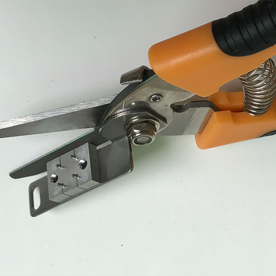 Yellow Handle SMT Positioning Function Metal SMT Splice Tool Scissor