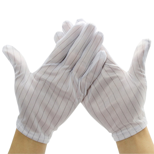 Striped Anti-static gloves