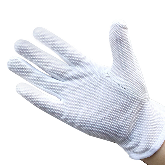 Anti-static dispensing gloves
