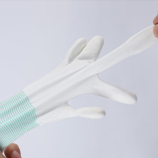 ESD 13G Carbon Fibre Polyester Liner with PU PALM Coating Gloves