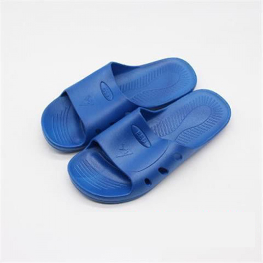 Six Holes SPU Blue ESD Slipper