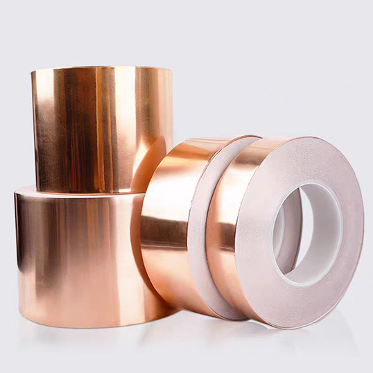 Die Cutting 3mm 5mm Width Self Adhesive Pure Copper Foil Tape For Stained Glass