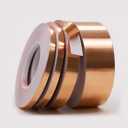 Die Cutting 3mm 5mm Width Self Adhesive Pure Copper Foil Tape For Stained Glass