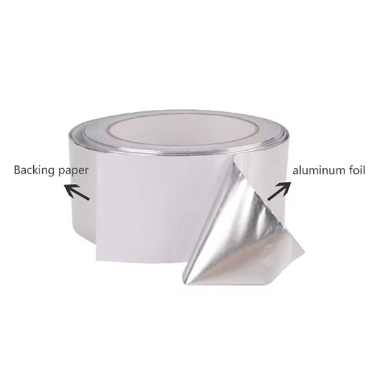 Strong Waterproof  Fireproof Heat Resistant Conductive Aluminum Foil Adhesive Tape Trapping Glass Fiber Repair Adhesive Crack Duct Tape Home Renovation Tools