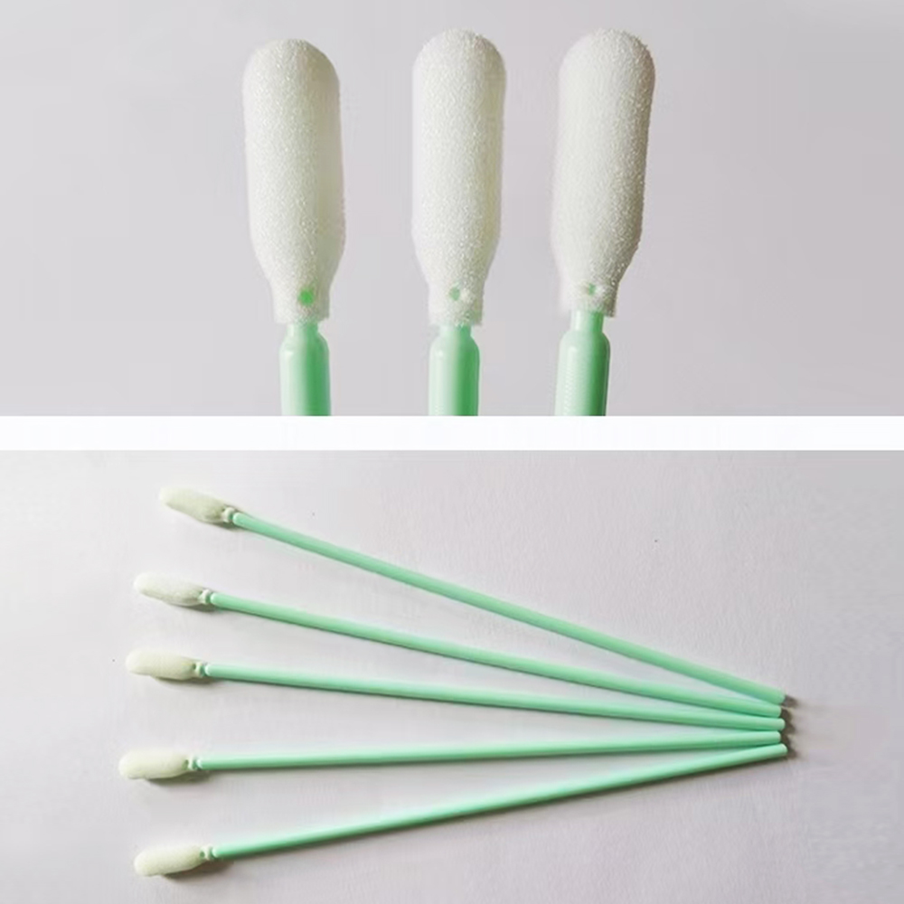 740 100pcs Polyester Stick Foam Swabs Dust Free Foam stick For Camera Optical Lens