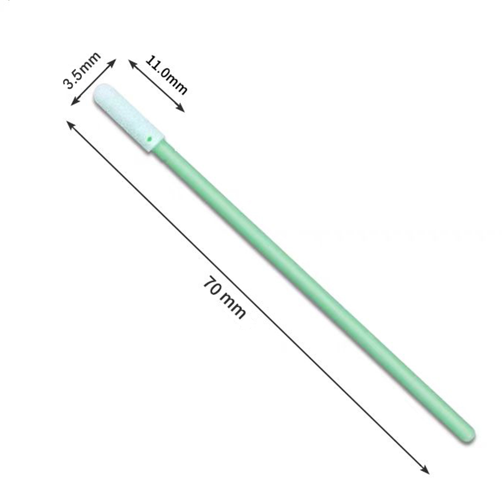 757 Foam Head Green Handle Car Cleaning Cleanroom Swab Round Foam Swab for hard disks, circuit boards, optical lenses, integrated circuits