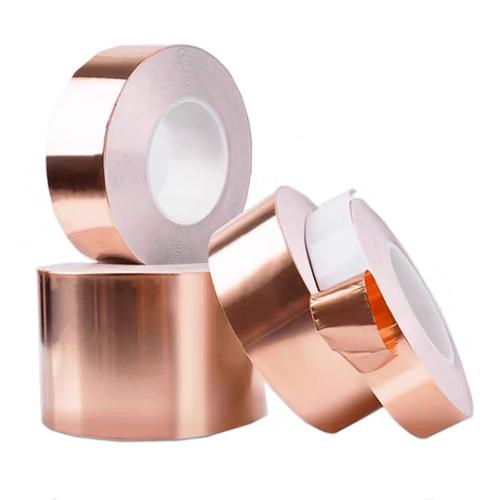 Die Cutting 3mm 5mm Width Self Adhesive Pure Copper Foil Tape For Stained Glass