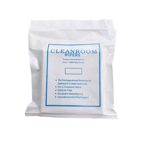Lint Free 100% Polyester Knit Cleanroom Wipes 145gsm 9" x 9"