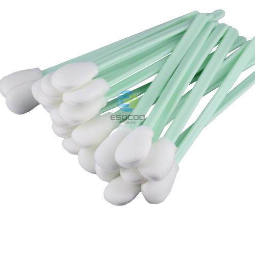 708 Foam Head Green Handle Car Cleaning Cleanroom Swab Round Foam Swab for hard disks, circuit boards, optical lenses, integrated circuits