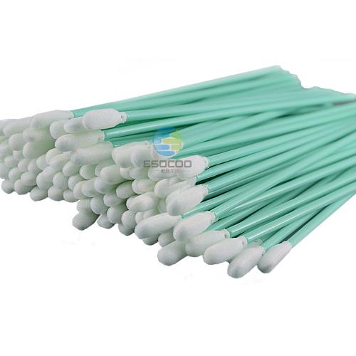 740 100pcs Polyester Stick Foam Swabs Dust Free Foam stick For Camera Optical Lens