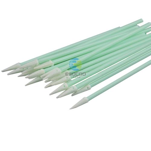 750 Foam Head Green Handle Car Cleaning Cleanroom Swab Round Foam Swab for hard disks, circuit boards, optical lenses, integrated circuits