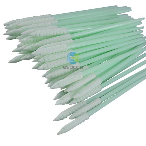 752 Foam Head Green Handle Car Cleaning Cleanroom Swab Round Foam Swab for hard disks, circuit boards, optical lenses, integrated circuits