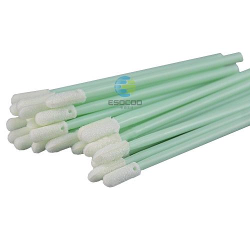 742 Foam Head Green Handle Car Cleaning Cleanroom Swab Round Foam Swab for hard disks, circuit boards, optical lenses, integrated circuits